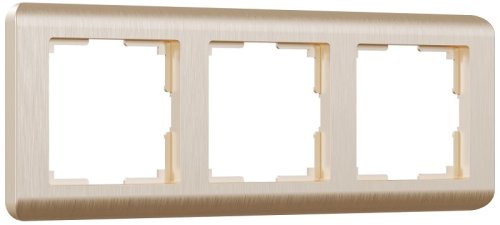 Рамка универсальная Werkel Stream 3-м. шампань картинка